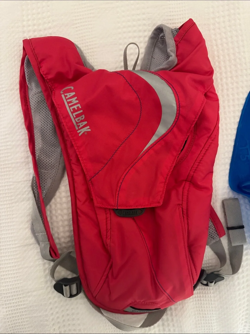 CamelBak Hot Pink Hydration Pack with Blue Reservoir